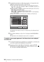 Preview for 182 page of Sony PCS-1 - Video Conferencing Kit Operating Instructions Manual