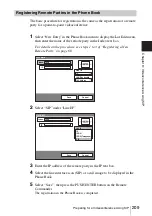 Preview for 209 page of Sony PCS-1 - Video Conferencing Kit Operating Instructions Manual