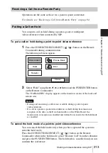 Preview for 213 page of Sony PCS-1 - Video Conferencing Kit Operating Instructions Manual