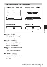 Preview for 239 page of Sony PCS-1 - Video Conferencing Kit Operating Instructions Manual