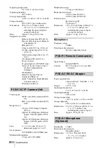 Preview for 260 page of Sony PCS-1 - Video Conferencing Kit Operating Instructions Manual