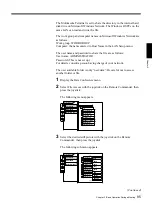 Preview for 85 page of Sony PCS-6000 Operating Instructions Manual