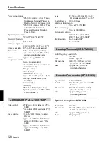 Preview for 128 page of Sony PCS-6000 Operating Instructions Manual