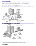 Preview for 3 page of Sony PCV-RZ51 User Manual