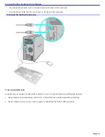 Preview for 36 page of Sony PCV-RZ51 User Manual