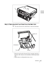 Preview for 21 page of Sony PDBK-A640 Installation Instructions Manual