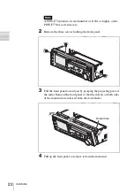 Preview for 22 page of Sony PDBK-A640 Installation Instructions Manual