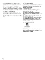 Preview for 4 page of Sony PDW-F30 Operating Instructions Manual