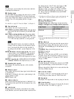 Preview for 15 page of Sony PDW-F30 Operating Instructions Manual