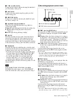 Preview for 17 page of Sony PDW-F30 Operating Instructions Manual