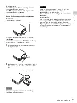 Preview for 21 page of Sony PDW-F30 Operating Instructions Manual