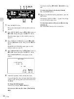 Preview for 28 page of Sony PDW-F30 Operating Instructions Manual