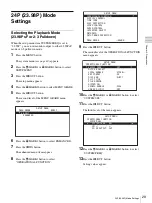 Preview for 29 page of Sony PDW-F30 Operating Instructions Manual