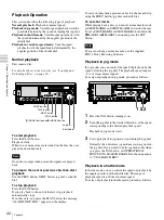 Preview for 42 page of Sony PDW-F30 Operating Instructions Manual