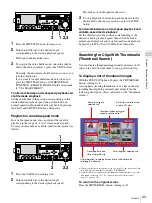 Preview for 43 page of Sony PDW-F30 Operating Instructions Manual