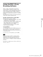 Preview for 69 page of Sony PDW-F30 Operating Instructions Manual