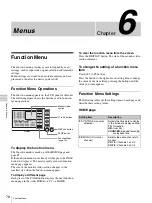 Preview for 78 page of Sony PDW-F30 Operating Instructions Manual