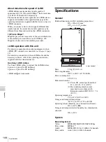 Preview for 108 page of Sony PDW-F30 Operating Instructions Manual