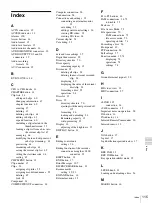 Preview for 115 page of Sony PDW-F30 Operating Instructions Manual