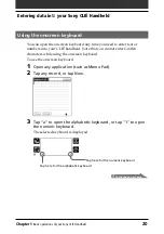 Preview for 20 page of Sony PEG-N760C Audio Player v2.1 Operating Instructions Manual