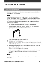 Preview for 25 page of Sony PEG-N760C Audio Player v2.1 Operating Instructions Manual