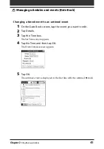 Preview for 41 page of Sony PEG-N760C Audio Player v2.1 Operating Instructions Manual