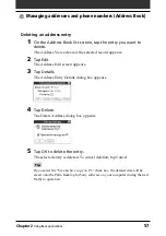 Preview for 57 page of Sony PEG-N760C Audio Player v2.1 Operating Instructions Manual