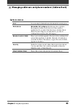 Preview for 60 page of Sony PEG-N760C Audio Player v2.1 Operating Instructions Manual