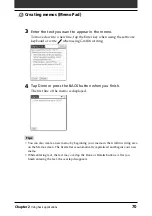 Preview for 70 page of Sony PEG-N760C Audio Player v2.1 Operating Instructions Manual