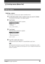 Preview for 74 page of Sony PEG-N760C Audio Player v2.1 Operating Instructions Manual