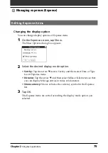 Preview for 79 page of Sony PEG-N760C Audio Player v2.1 Operating Instructions Manual