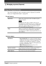 Preview for 86 page of Sony PEG-N760C Audio Player v2.1 Operating Instructions Manual