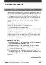 Preview for 129 page of Sony PEG-N760C Audio Player v2.1 Operating Instructions Manual