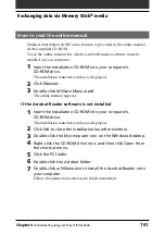 Preview for 161 page of Sony PEG-N760C Audio Player v2.1 Operating Instructions Manual