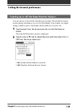 Preview for 178 page of Sony PEG-N760C Audio Player v2.1 Operating Instructions Manual