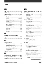 Preview for 229 page of Sony PEG-N760C Audio Player v2.1 Operating Instructions Manual