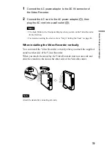 Preview for 19 page of Sony PEGA-VR100K Operating Instructions Manual