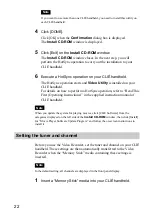 Preview for 22 page of Sony PEGA-VR100K Operating Instructions Manual