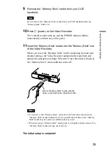 Preview for 25 page of Sony PEGA-VR100K Operating Instructions Manual