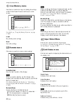 Preview for 74 page of Sony PFM-32C1 Operating Instructions Manual