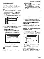 Preview for 87 page of Sony PFM-32C1 Operating Instructions Manual