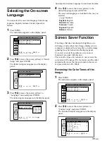 Preview for 91 page of Sony PFM-32C1 Operating Instructions Manual