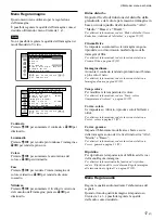 Preview for 263 page of Sony PFM-32C1 Operating Instructions Manual