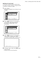 Preview for 293 page of Sony PFM-32C1 Operating Instructions Manual