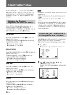 Preview for 24 page of Sony PFM-500A1WE Operating Instructions Manual