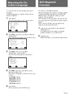 Preview for 31 page of Sony PFM-500A1WE Operating Instructions Manual