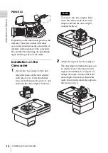 Preview for 14 page of Sony PHU-60K Series Operating Instructions Manual