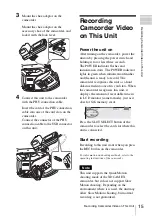 Preview for 15 page of Sony PHU-60K Series Operating Instructions Manual