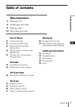 Preview for 3 page of Sony PMC-303L Operating Instructions Manual