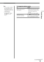 Preview for 17 page of Sony PMC-303L Operating Instructions Manual